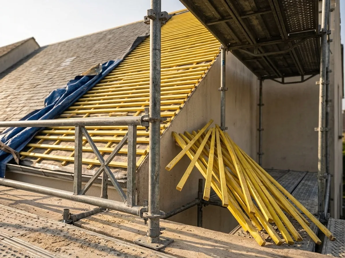 Réfection complète de toiture à Combs-la-Ville